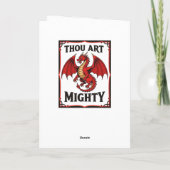 ディフェンスで力を発揮するラグビーレッドドラゴン カード (裏面)