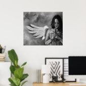 ディフェンダーエンジェルガールソードポスター ポスター (ホームオフィス)