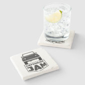 ディフェンダージャム ストーンコースター (横)