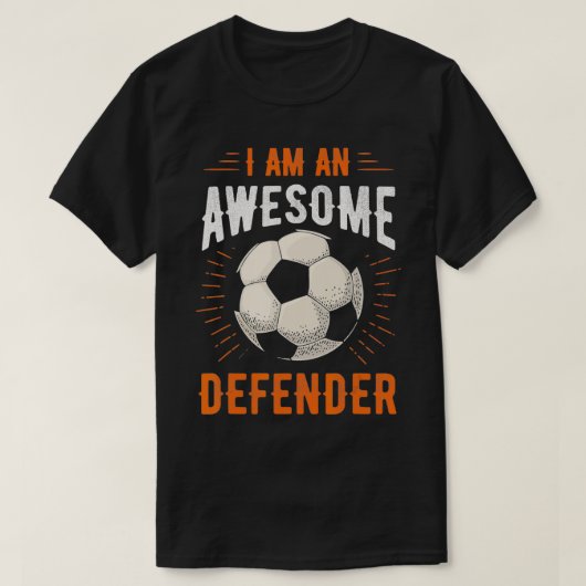ディフェンダー素晴らしマッチングチームギフト Tシャツ (デザイン正面)