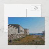 「ディフェンディング・ニュー・ロンドン」 – フォート・トランブル、ニュー・ロンドン ポストカード (正面/裏面)