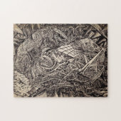 ディフラクション（洞窟の住人）、 ジグソーパズル (横)