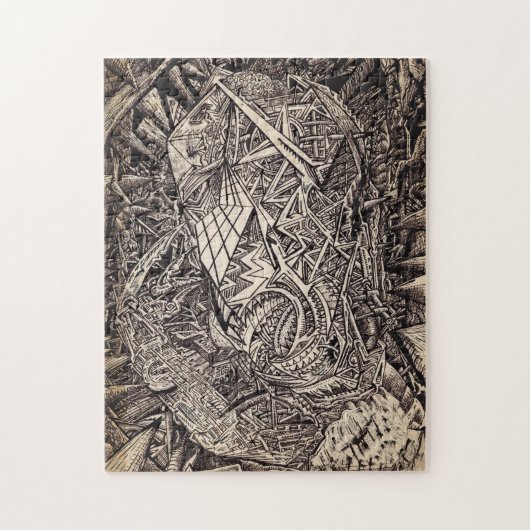 ディフラクション（洞窟の住人）、 ジグソーパズル (縦)