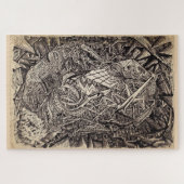 ディフラクテッド（洞窟の住人）、ジグソーパズル ジグソーパズル (横)