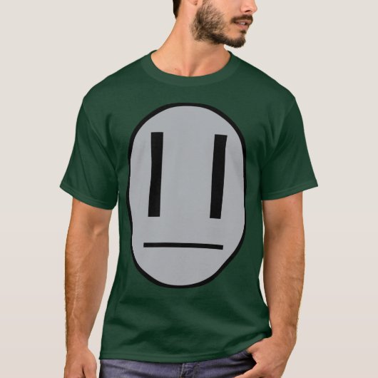ディブス エモトコン Tシャツ レトロ ガール (正面)