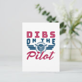 ディブズオンパイロット空人妻 ポストカード (スタンド正面)