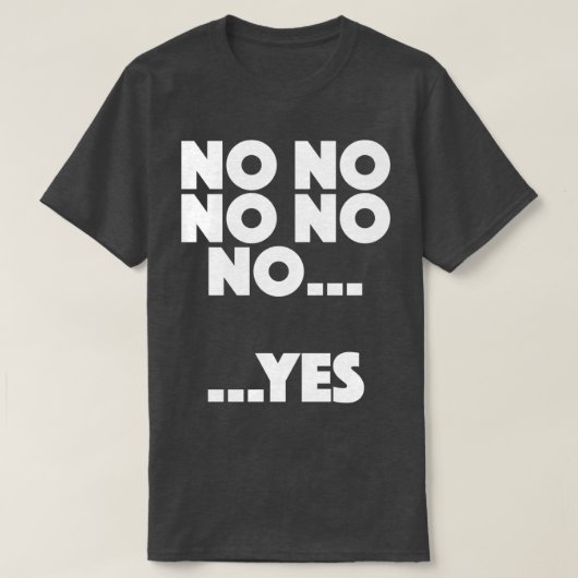 ディブリーNo No No YesTShirtのビカール Tシャツ (デザイン正面)