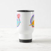 ディプロドクス及びステゴサウルスの恐竜の一流のマグ トラベルマグ (中央)