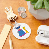 ディプロマのキーチェーンを使って卒業する キーホルダー