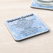 ディプロマットカクテルレシピ コースター (左側)