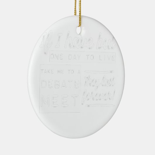 ディベおもしろいート会議 セラミックオーナメント (右)