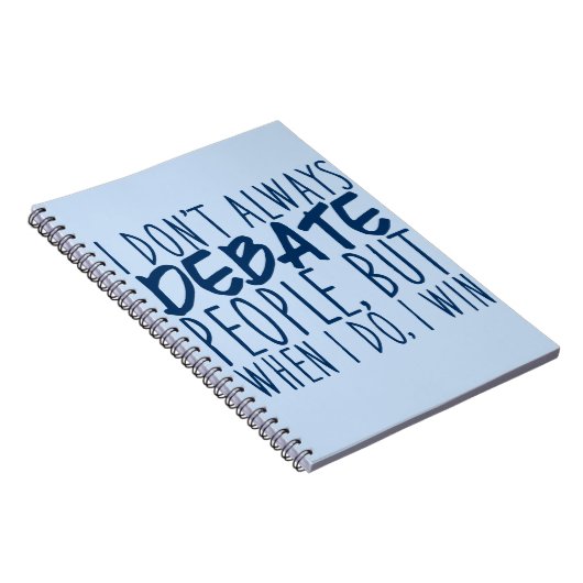 ディベータおもしろいー演説とディベートチーム ノートブック (右側)