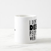 ディベートおもしろいチームのチャンピオン コーヒーマグカップ (中央)