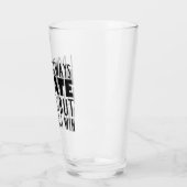 ディベートおもしろいチームチャンピオン タンブラーグラス (左)