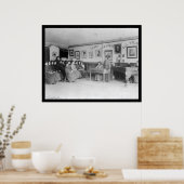 ディベートのクラスでカーライルインディアンスクール1901 ポスター (キッチン)