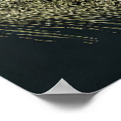 ディボットキングゴルフアートプリント ポスター (角)