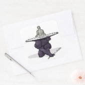 ディミティ、バランスの壊れた神 スクエアシール (封筒)