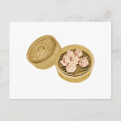 ディムサム | シューマイ | 小麦饅頭 ポストカード (正面)