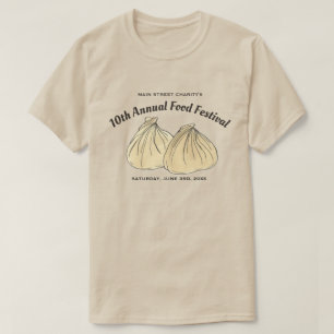 ディム中国のサムシュマイダンプリンスフードフェスティバル Tシャツ