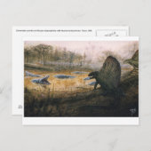 ディメトロドンのポストカード ポストカード (正面/裏面)