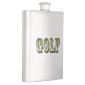 ディメンショナルゴルフ写真ロゴ、クラシックスキットル フラスク (右)