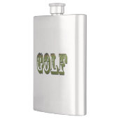 ディメンショナルゴルフ写真ロゴ、クラシックスキットル フラスク (左)