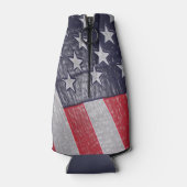 ディメンショナル・アメリカ国旗 ボトルクーラー (裏面)