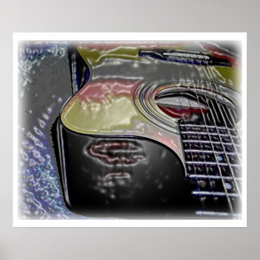 ディメンショナル・ギター・ポスター ポスター (正面)