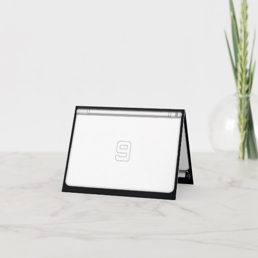 ディメンジョンビデオゲーマー9thバースデーパーティー招待状 招待状 (正面)