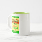 ディモタキスファミリーオリーブ油コマンテカカリフォルニア ツートーンマグカップ (正面左)