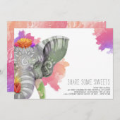 ディモダンエレガントワリフェスティバル招待状 (正面/裏面)