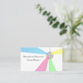 ディモダンスコボールパステルストロボライトイベント 名刺 (スタンド正面)