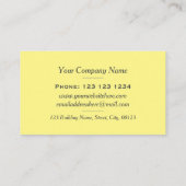 ディモダンスコボールパステルストロボライトイベント 名刺 (裏面)