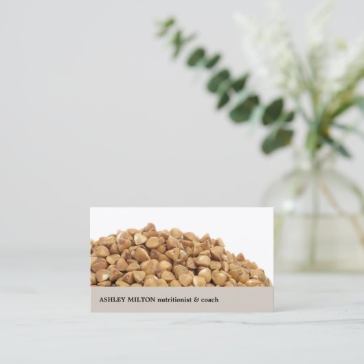 ディモダンテエレガントィティアン栄養士コーチ 名刺 (スタンド正面)