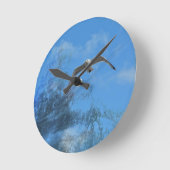 ディモーウェ ラウンド壁時計 (傾斜)