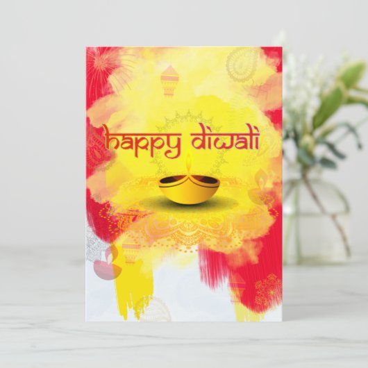 ディヤと予算の中でのディワリ挨拶 シーズンカード (スタンド正面)