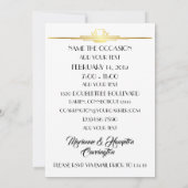 ディユニークナー/集会招待状 招待状 (裏面)