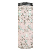 ディランドリアヴィンテージほこりっぽいバラピンク タンブラー (裏面)