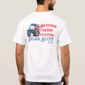 ディラン・スコット Tシャツ (裏面)