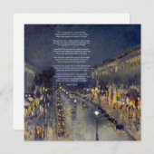 ディラン・トーマスの優しい詩に行くな シーズンカード (正面/裏面)