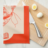 ディラン・トーマス・ウェルシュ詩人 キッチンタオル (四つ折り)