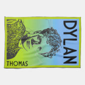 ディラン・トーマス・ウェルシュ詩人 キッチンタオル (横)