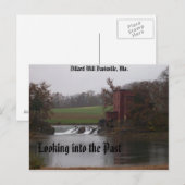 ディラード・ミル・過去を調べて… ポストカード (正面/裏面)