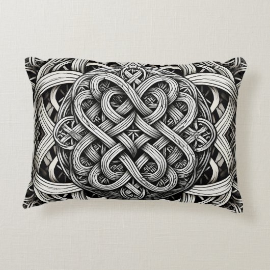 ディリエルテシュワルツ – ヴァイサー・ケルティシュエ・ノテン0001 アクセントクッション (裏面)