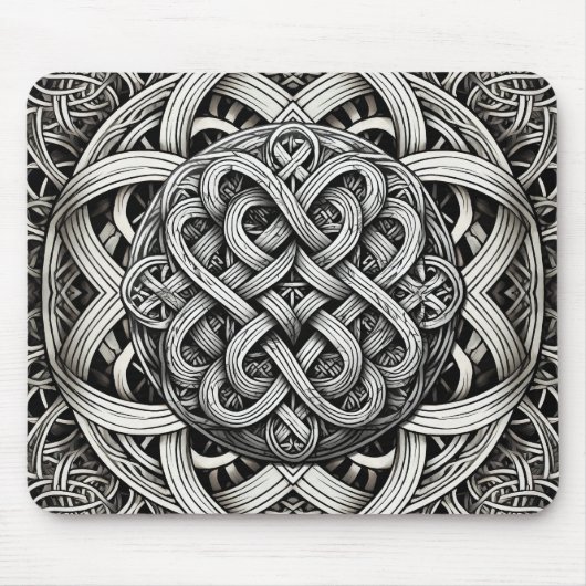 ディリエルテシュワルツ – ヴァイサー・ケルティシュエ・ノテン0001 マウスパッド (正面)