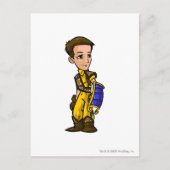 ディリジーブルを失った砂漠のスタッフプレイヤー ポストカード (正面)