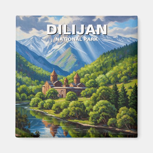 ディリヤン国立公園アルメニア マグネット (正面)