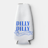 ディリークールボトル（青） ボトルクーラー (正面)