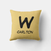 ディリーダリーイエローヘイズ装飾用クッション クッション (裏面)