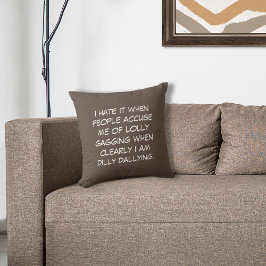 ディリーダリーサドルブラウン装飾用クッション クッション